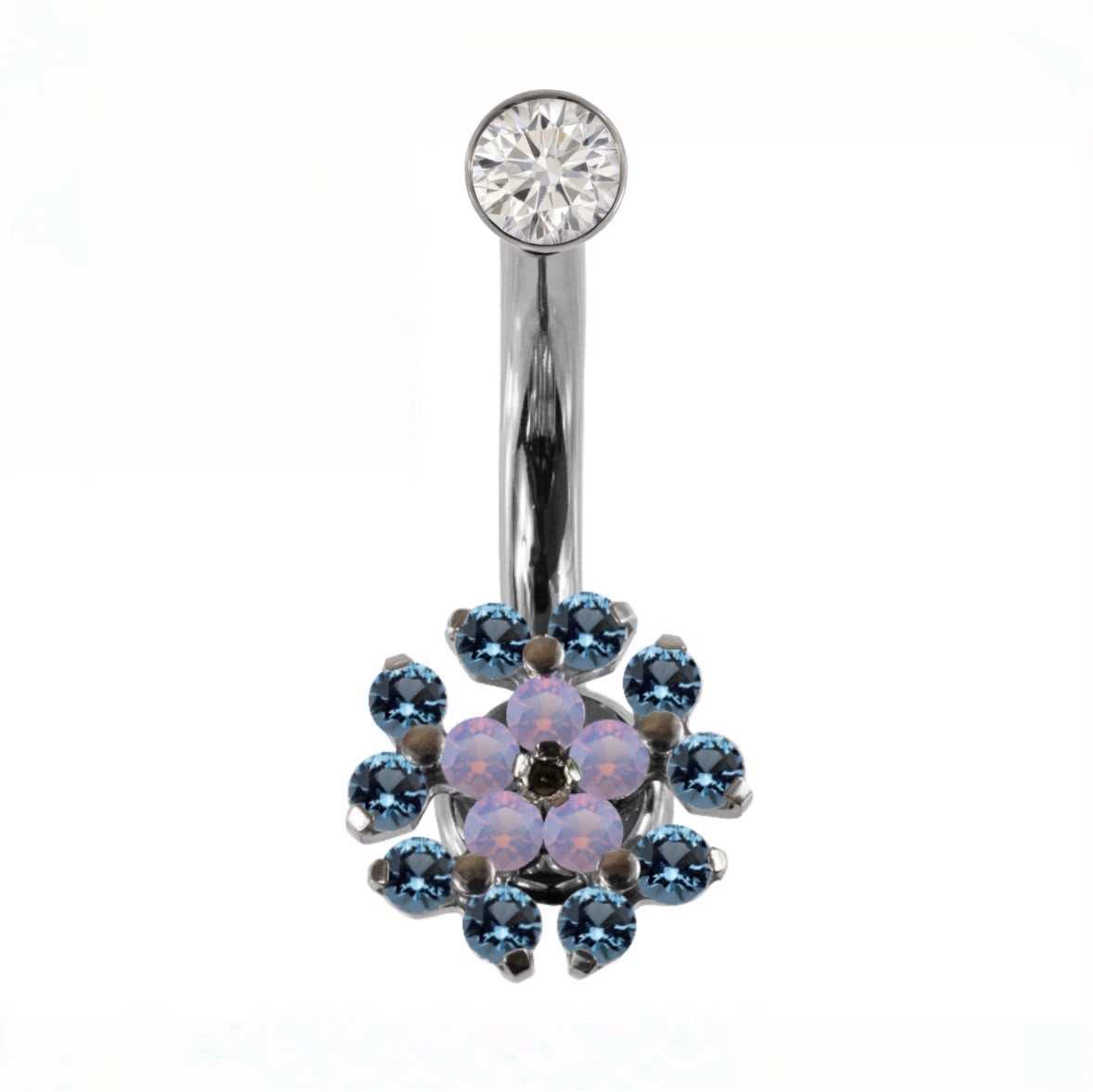 INTERCHANGEABLE NAVEL CURVE W/ PEONY