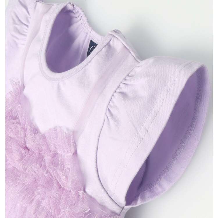 🆕【⭐訂購⭐】🌀 🇯🇵 日本直送 蓬鬆薄紗 荷葉邊 喇叭袖 短袖TEE［2款選］ 🌀[ELCA-0278][260429]