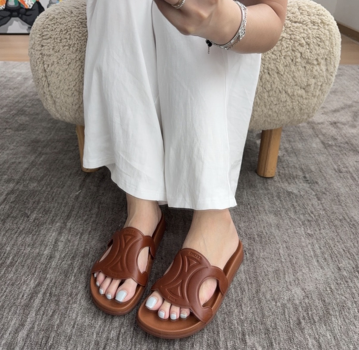 限時精選折扣✨訂貨📮Celine Triomphe 涼鞋  Size 36/37/38/39/40