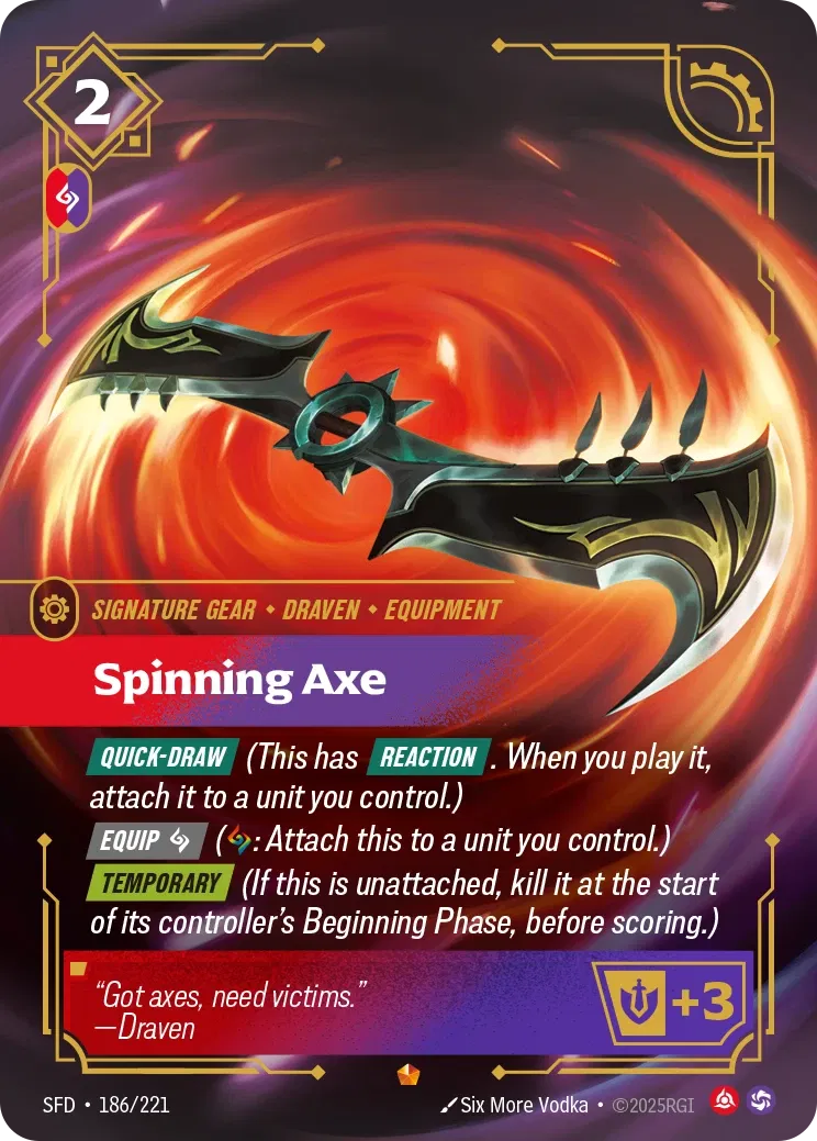 Spiritforged - Epic - Fury Rune (Set 2)