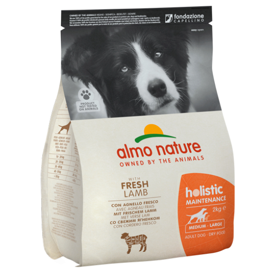 Almo Nature Holistic 中大型犬 | 羊肉 狗乾糧 2Kg