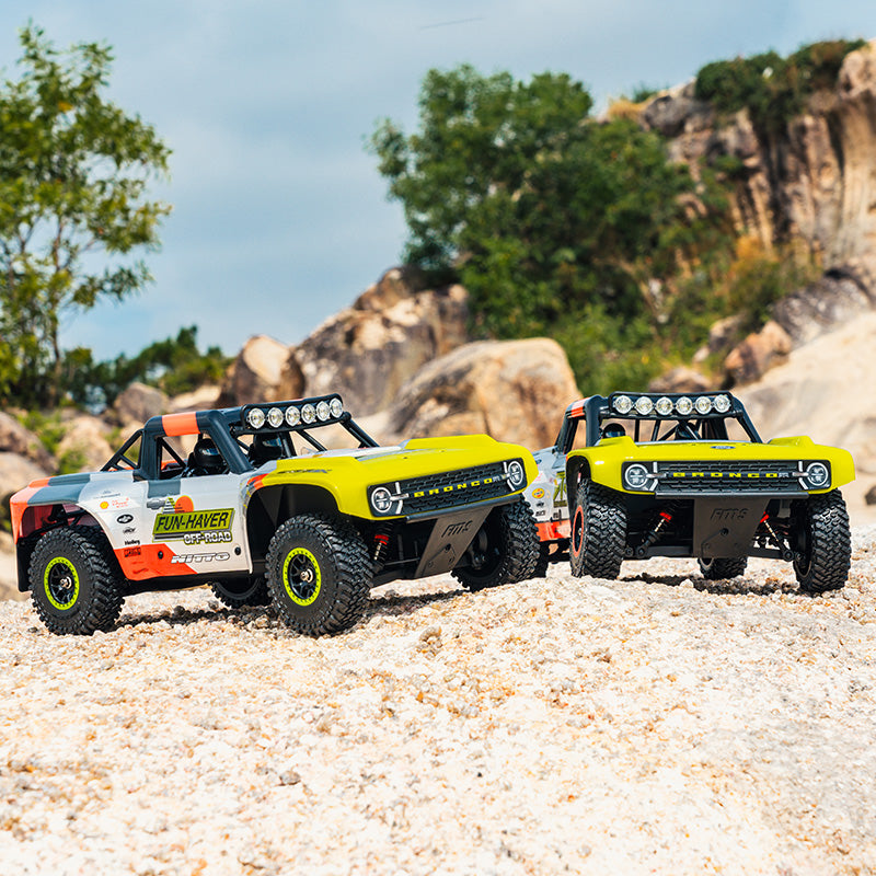 全新 FMS 1/18  FSC18 Ford Bronco U4 Funhaver 無刷短卡車 | 福特烈馬 官方授權 | 2440 / 4500KV無刷馬達 | Hobbywing 16BL30RTR-G2無刷電變 | 45km/h