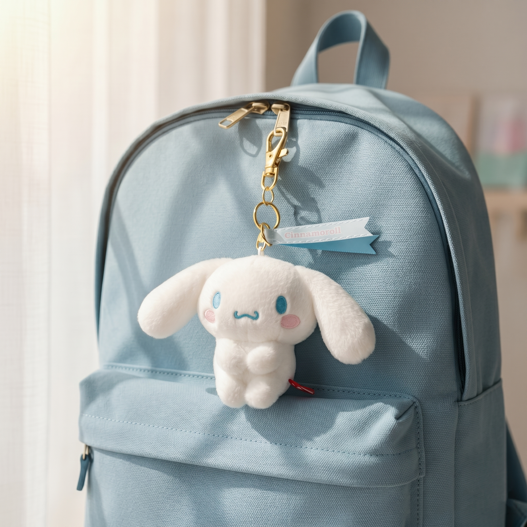 Sanrio - 公仔掛飾 (玉桂狗坐姿款)