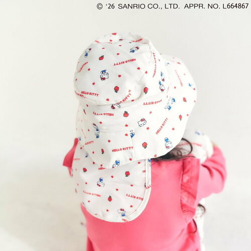 🆕【⭐訂購⭐】 🇯🇵日本直送 🌀#Sanrio 防UV 撥水加工 漁夫帽[連遮陽罩]［2款選］🌀 [ELBA-0112][260313]