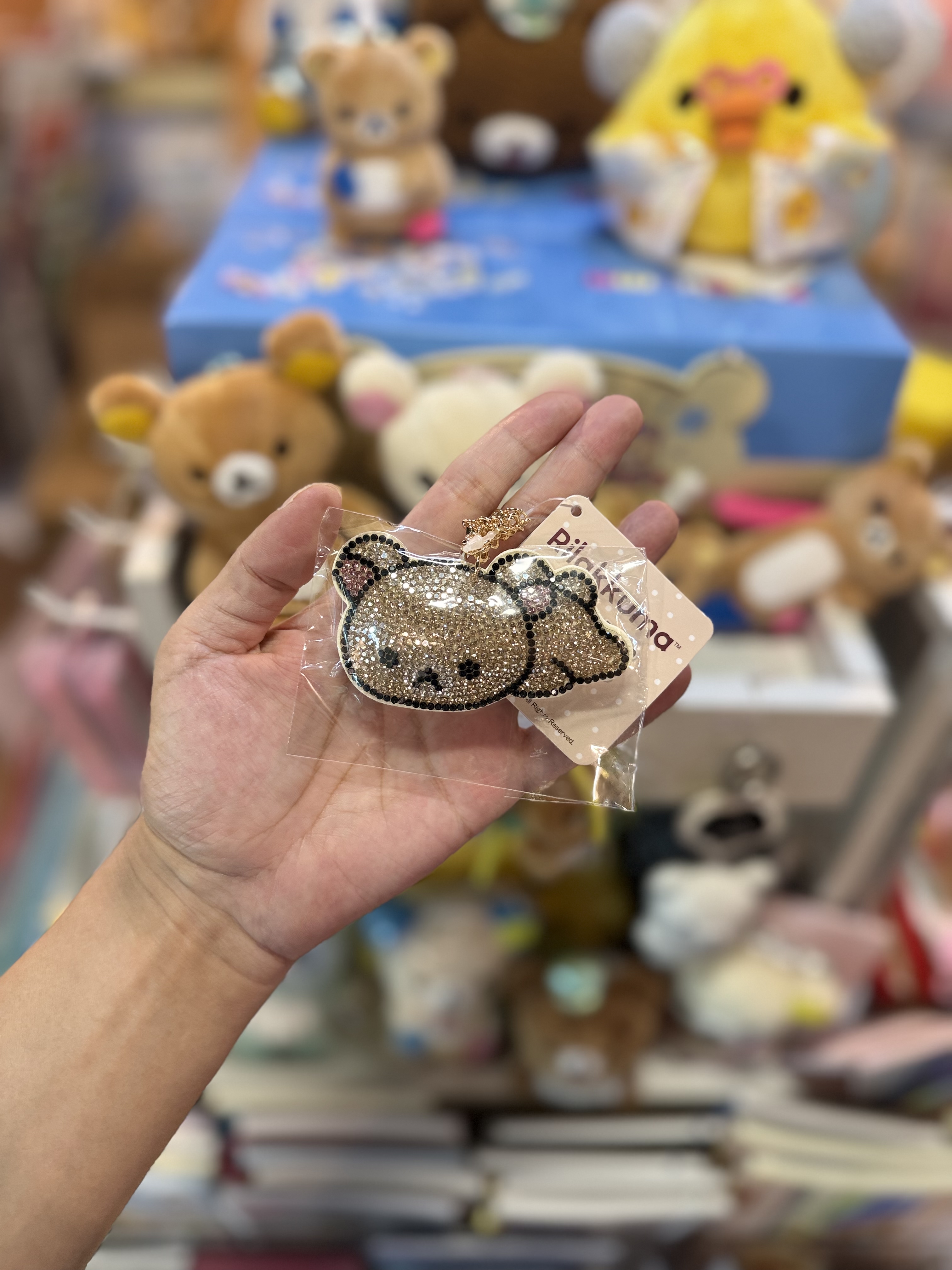 《現貨》全新Rilakkuma 閃石掛飾