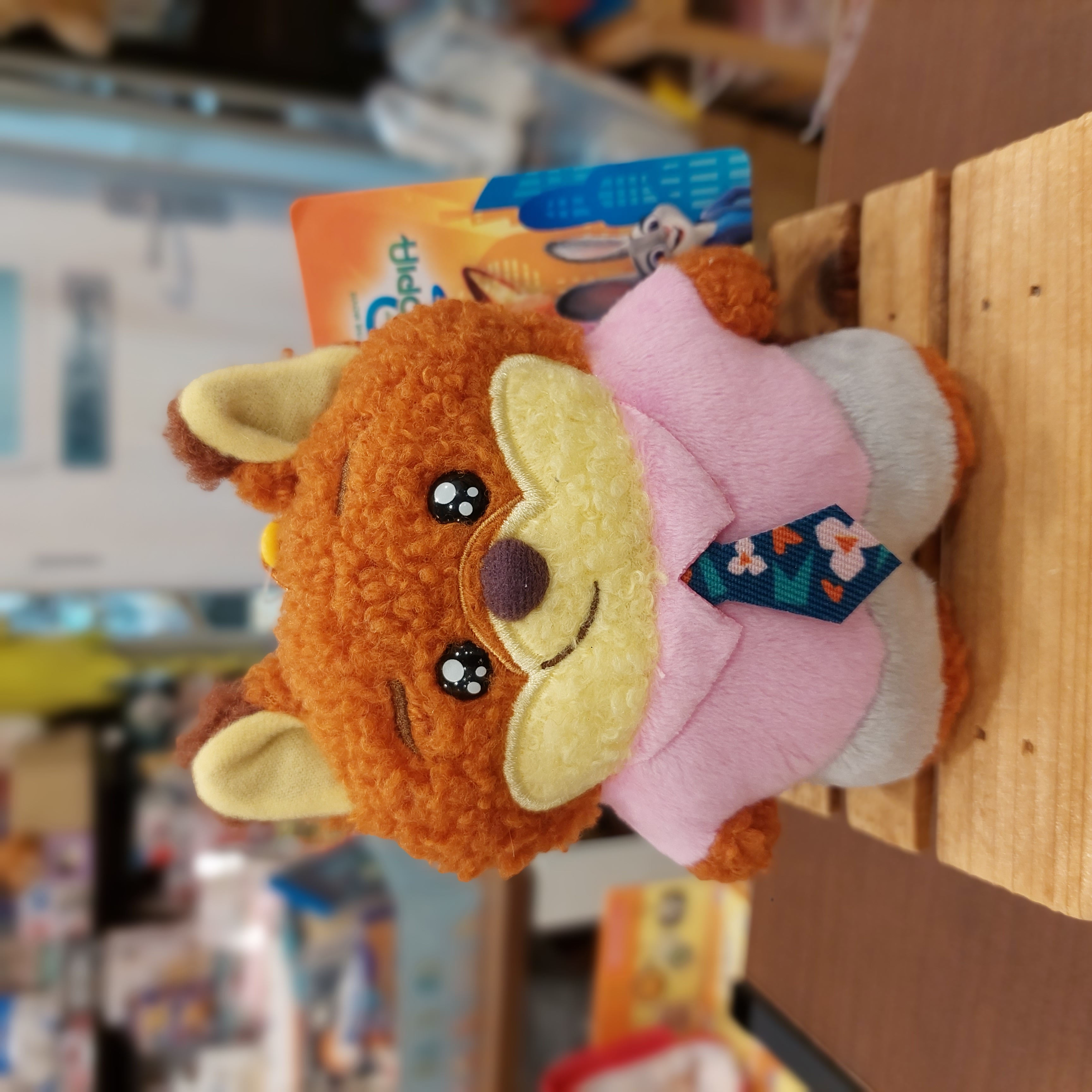 原裝日本 Disney Zootopia Nick 亞力警員 掛飾