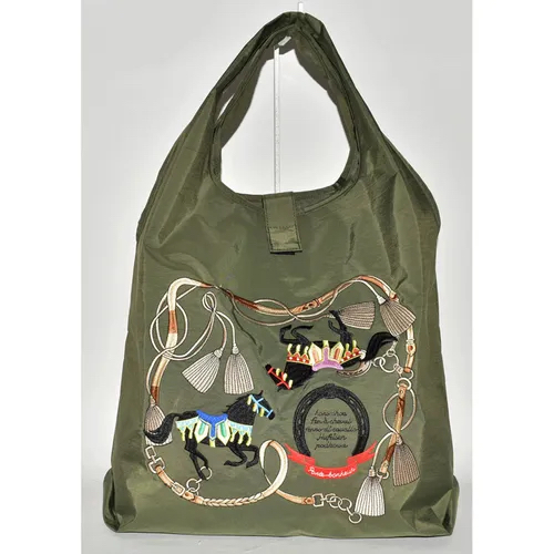 日本🗾直送特色馬🐴圖案刺繡可折疊包袋現貨🤩