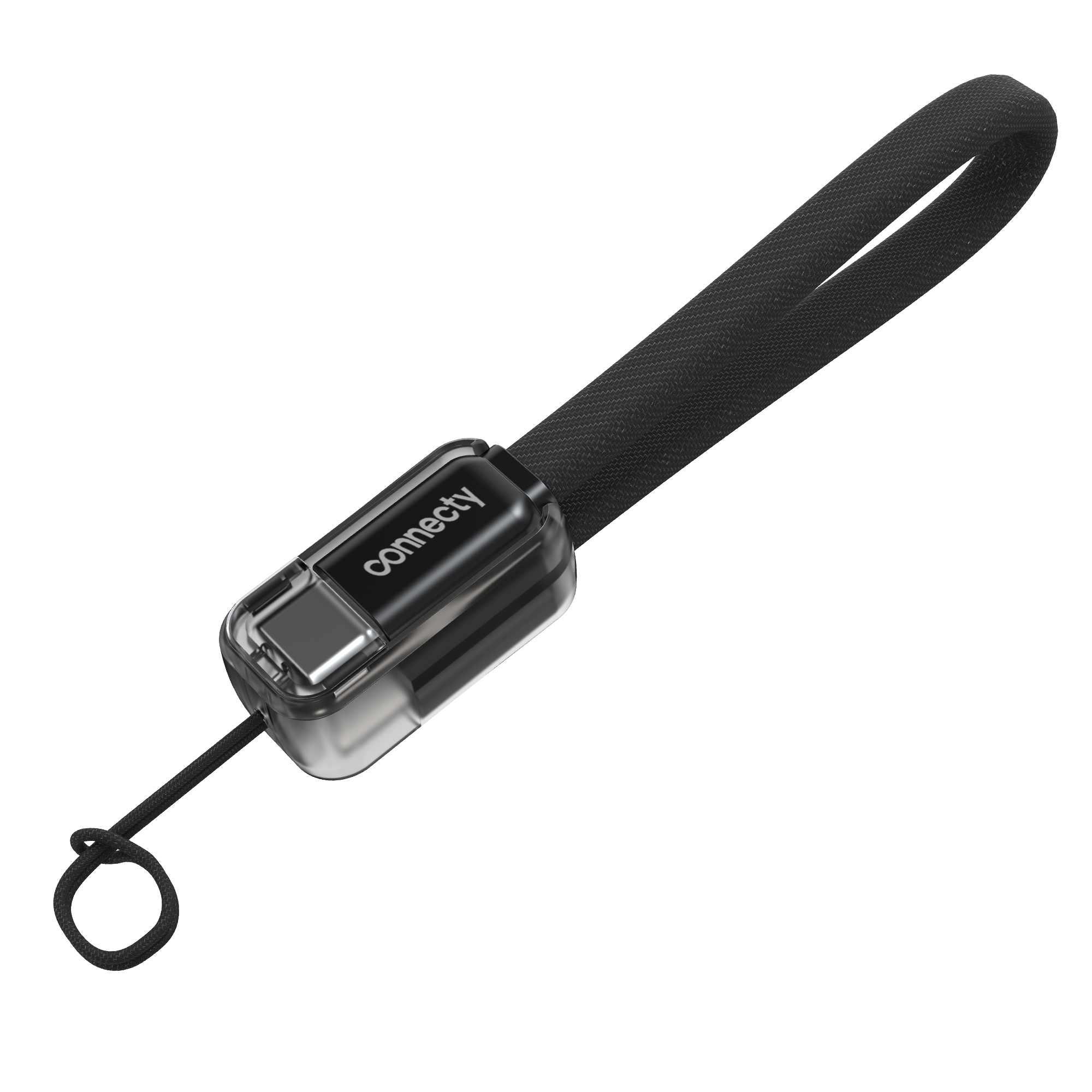 Connecty StrapLink USB-C to USB-C 掛繩充電線 170mm CC111D [預計8月中出貨]