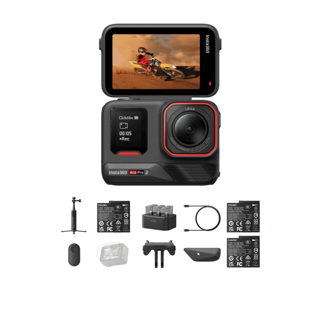 Insta360 Ace Pro 2 續航強化創作者套裝(2.0 版) 運動相機 香港行貨