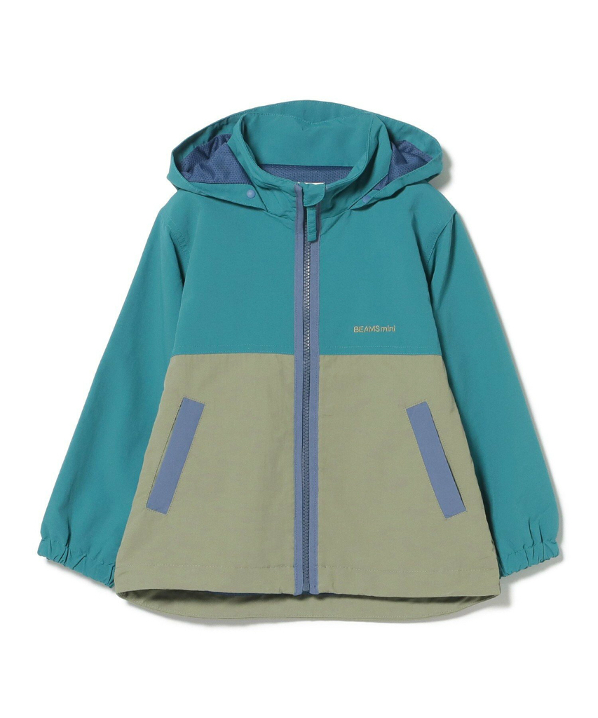 🇯🇵預訂 日本直送🇯🇵Beams Mini三色標誌連帽拉鍊外套風褸