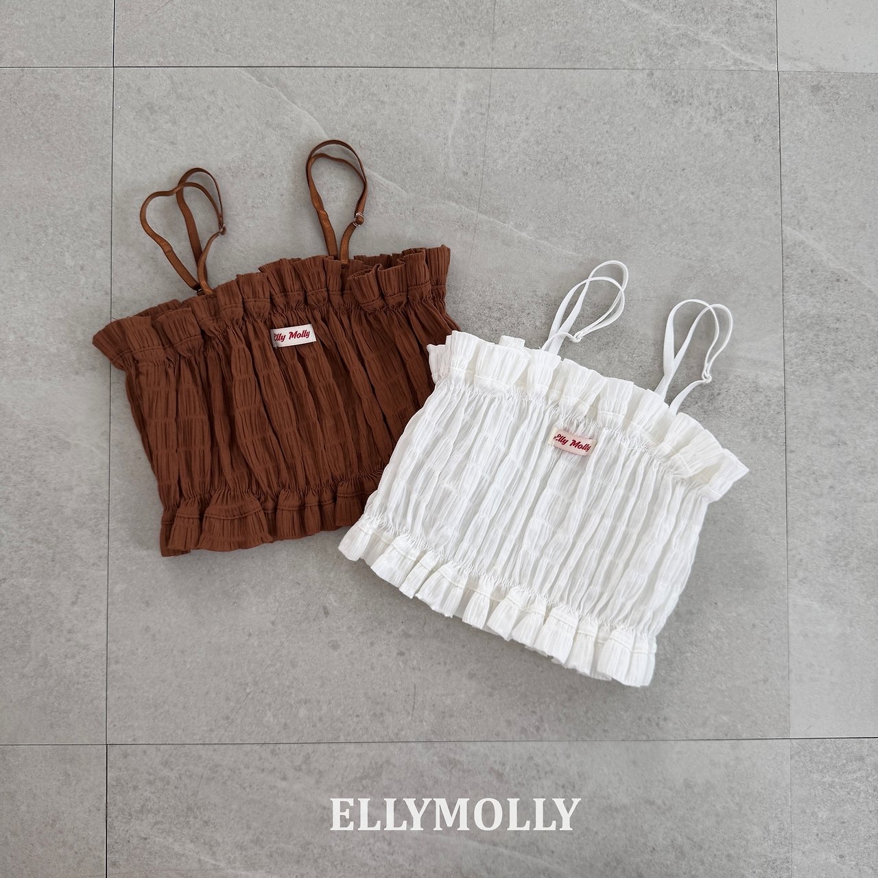 Ellymolly | popcorn bustier (white color)