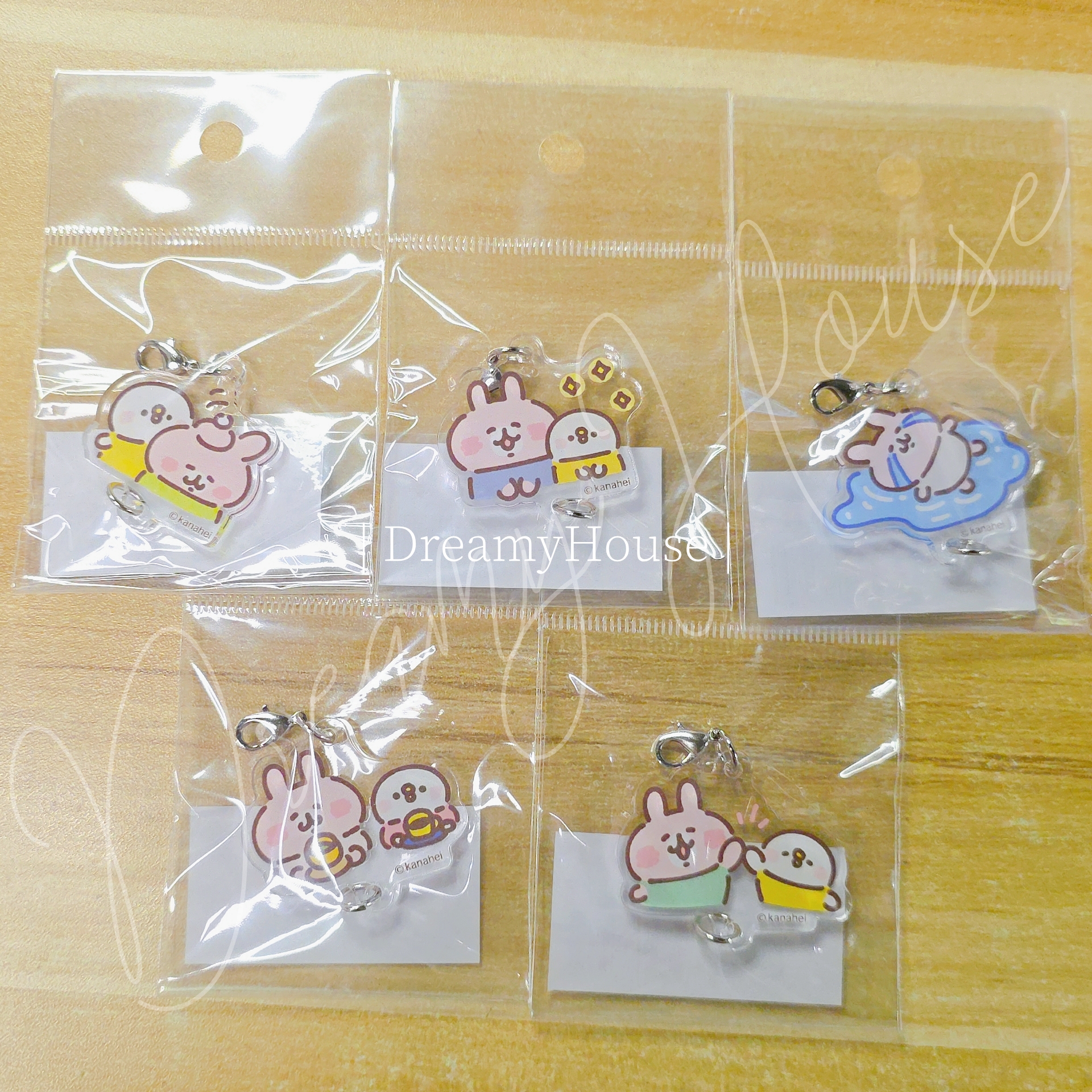 日本 kanahei Stamp Biyori 吊飾 Charm