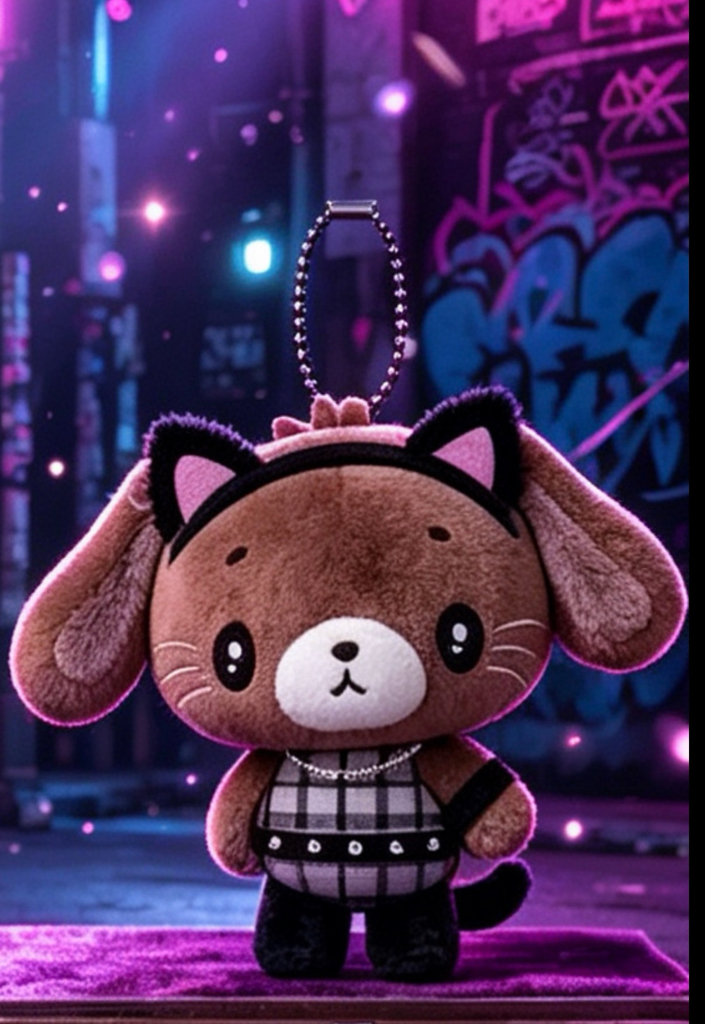 ［11月尾到貨]🇯🇵日本直送Sanrio x Avail 黑色貓造型公仔掛飾