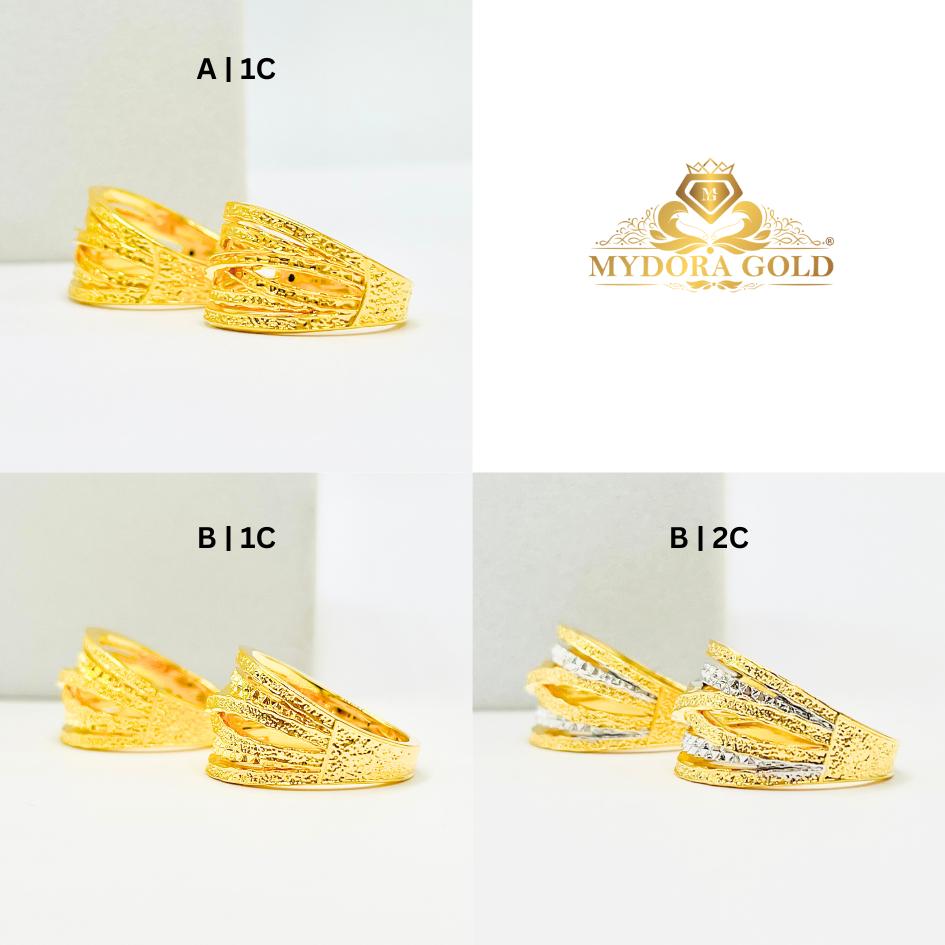 MYDORA Cincin Nabila Pasir 6 Layer (5G) l EMAS 916/22K