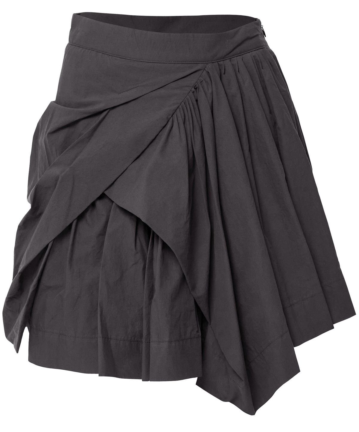 🇰🇷訂購｜FLARE UP｜Asymmetrical Draped Layered Skirt 3色 
