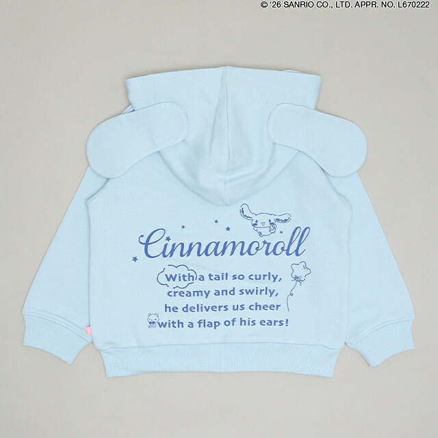 🆕【⭐訂購⭐】🌀 🇯🇵 日本直送 ❣ #親子裝❣ #Sanrio 立體耳朵 連帽外套［4款選］ 🌀 [ELIA-0156][261021]
