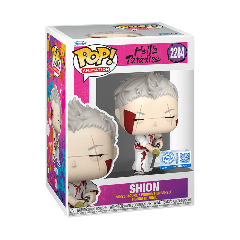 📦訂購 美國代購 Funko POP! Hell's Paradise Shion (Bloody) Figure 地獄樂 模型