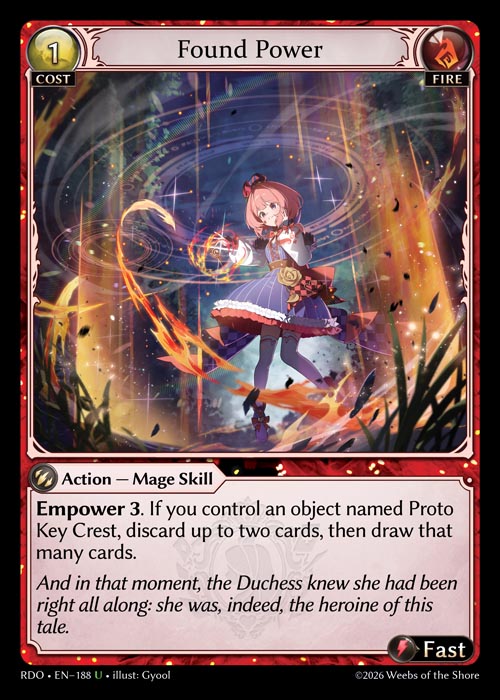 Found Power / RDO-188 (U)