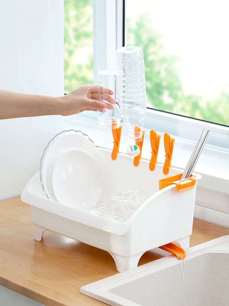 日本Inomata碗碟瀝水置物架