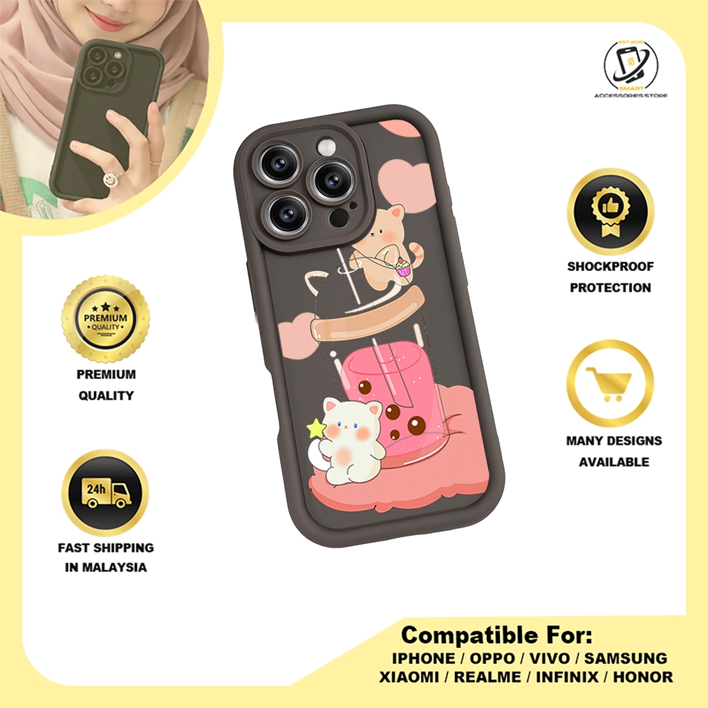 TPU DESIGN CASE PHONE FOR HONOR - DESIGN FOOD A