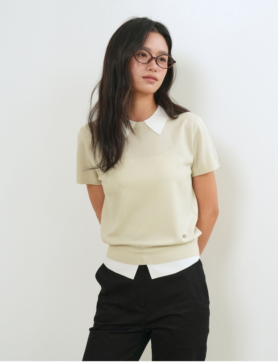 General Idea 假兩件式針織上衣