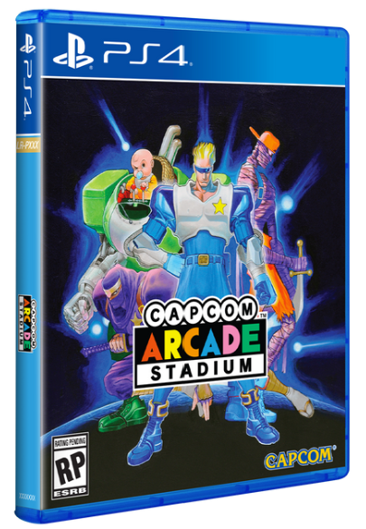 【預售 10月9日到貨】PS4 Capcom Arcade Stadium - Cover C ( Captain Commando ) Vol. 1 Limited Run Edition    XLM902
