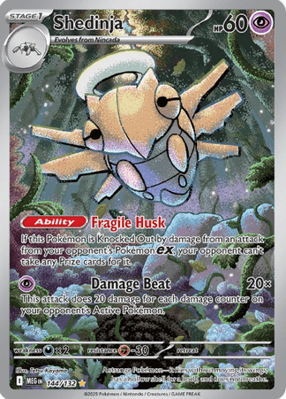 Pokemon TCG Mega Evolution - Shedinja-144/132
