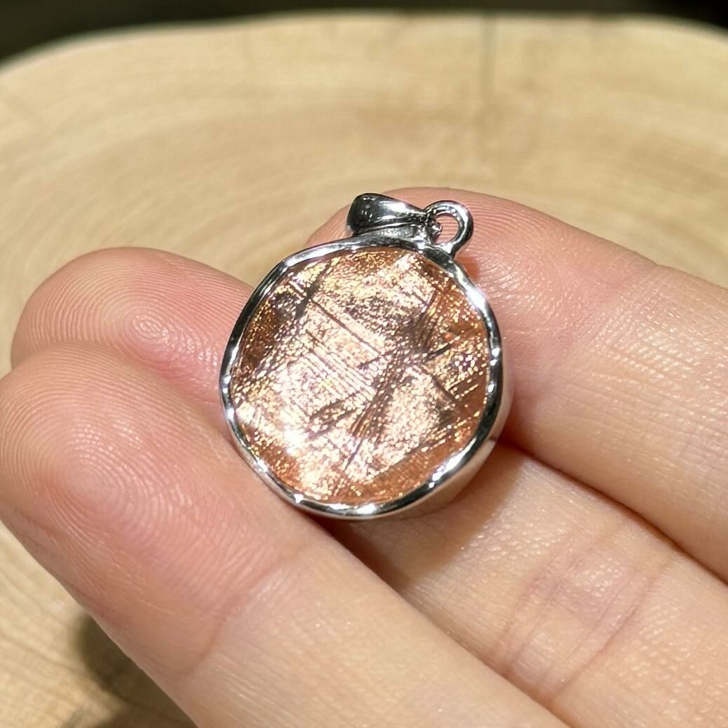 天鐵吊飾 (雙面六芒星)