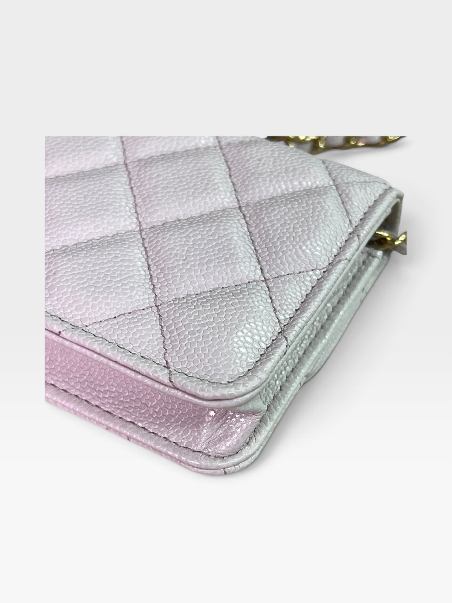 Pre-owned CHANEL Caviar Quilted Miss Coco Clutch With Chain / Product Code: 083105