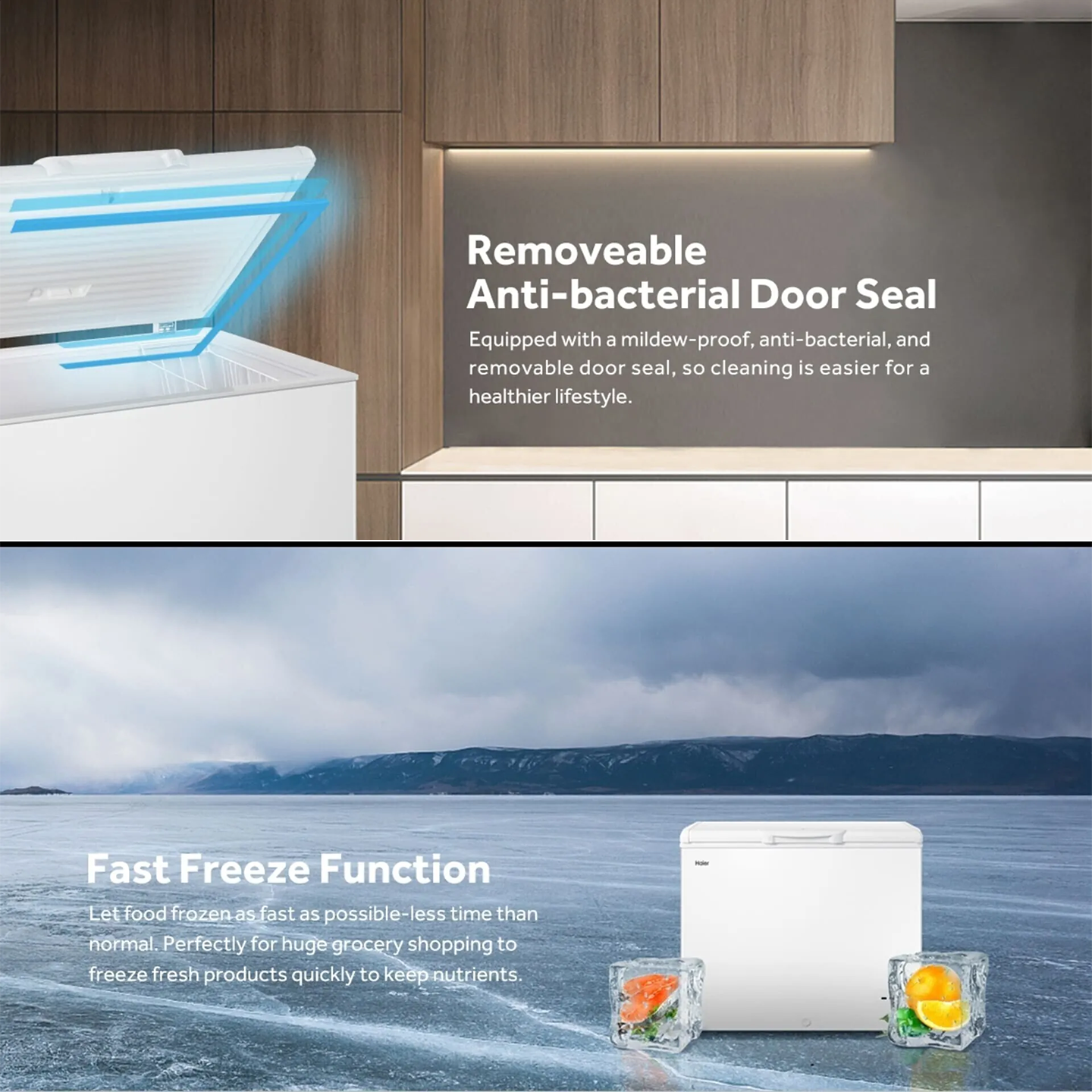 Haier 155L Chest Freezer (BD-188HMC)