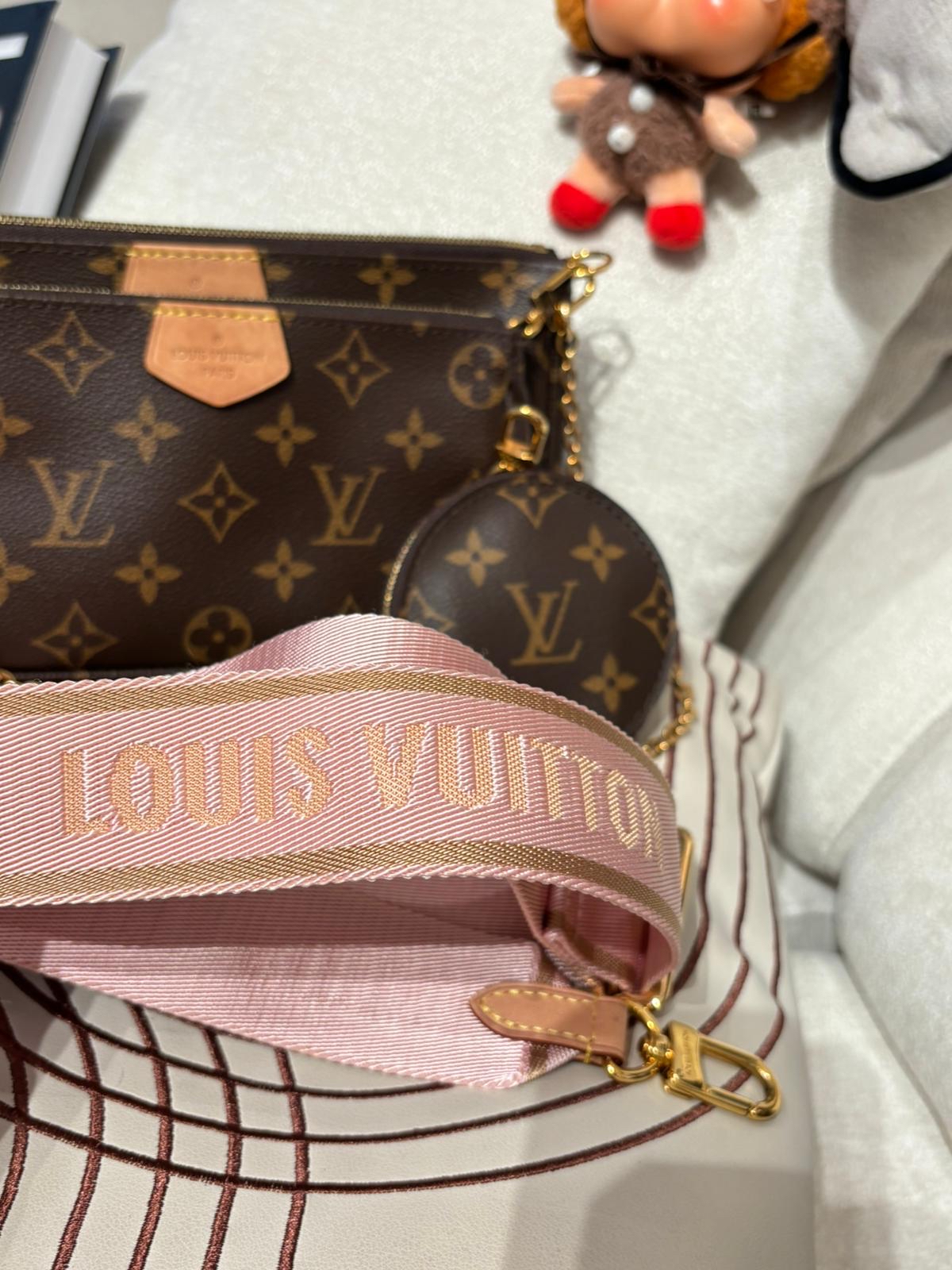 Lv Multi Pochette Accessoires 5合1 100%Authentic ,95%new ✅dust bag