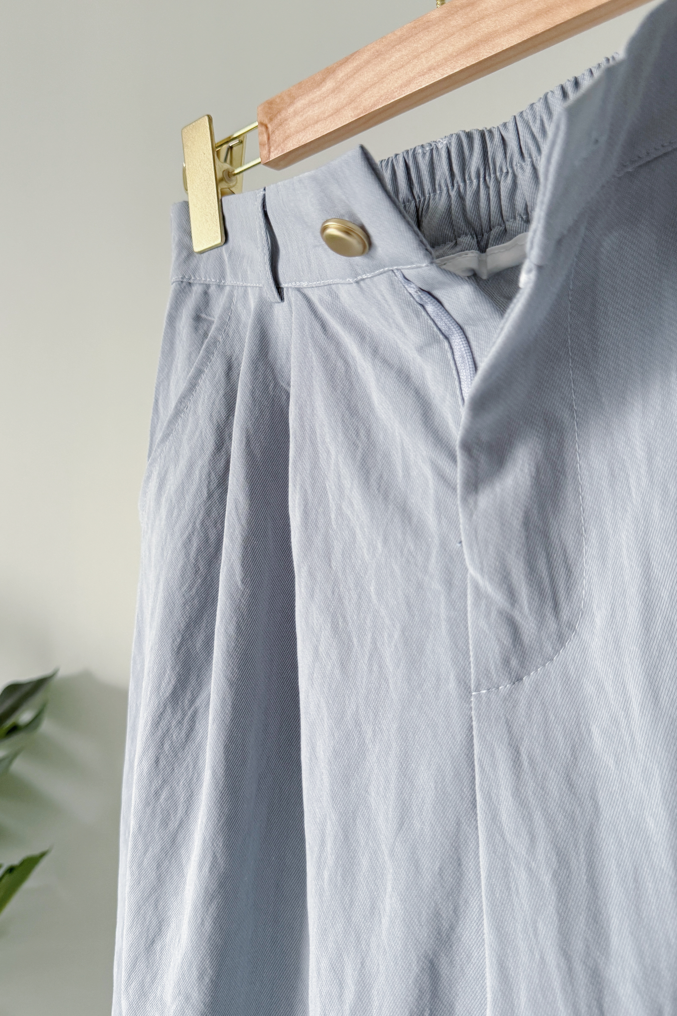 高级感简约垂感西裤