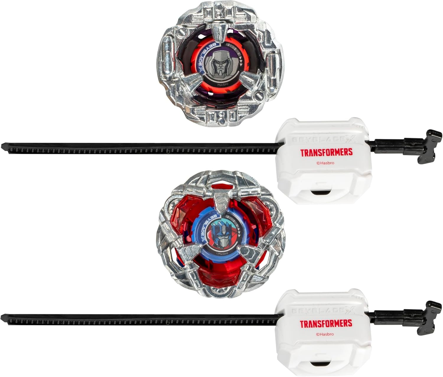 Beyblade X Transformers Optimus Prime Megatron 爆旋陀螺 對戰套裝 發射器套裝 Vbuy