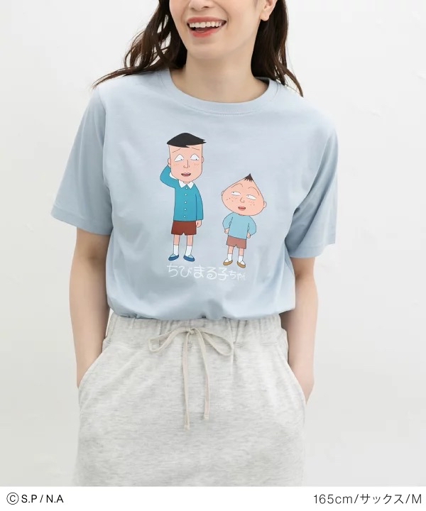 日本預訂📍日本櫻桃小丸子得意圖案短袖Tee