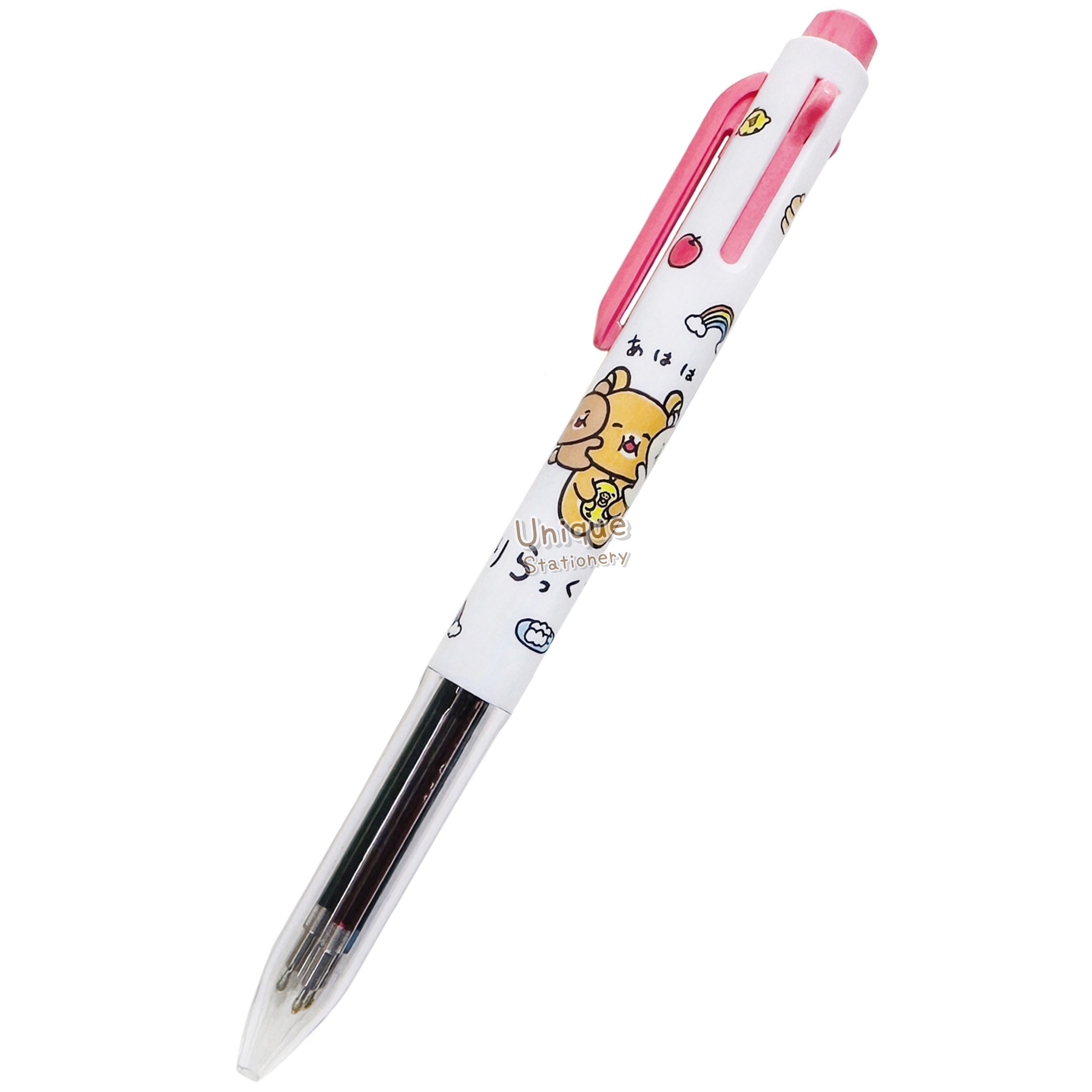 現貨｜San-X Rilakkuma 鬆弛熊 日本製 Pentel EnerGel 0.5mm 3色啫喱筆 (PR16001)