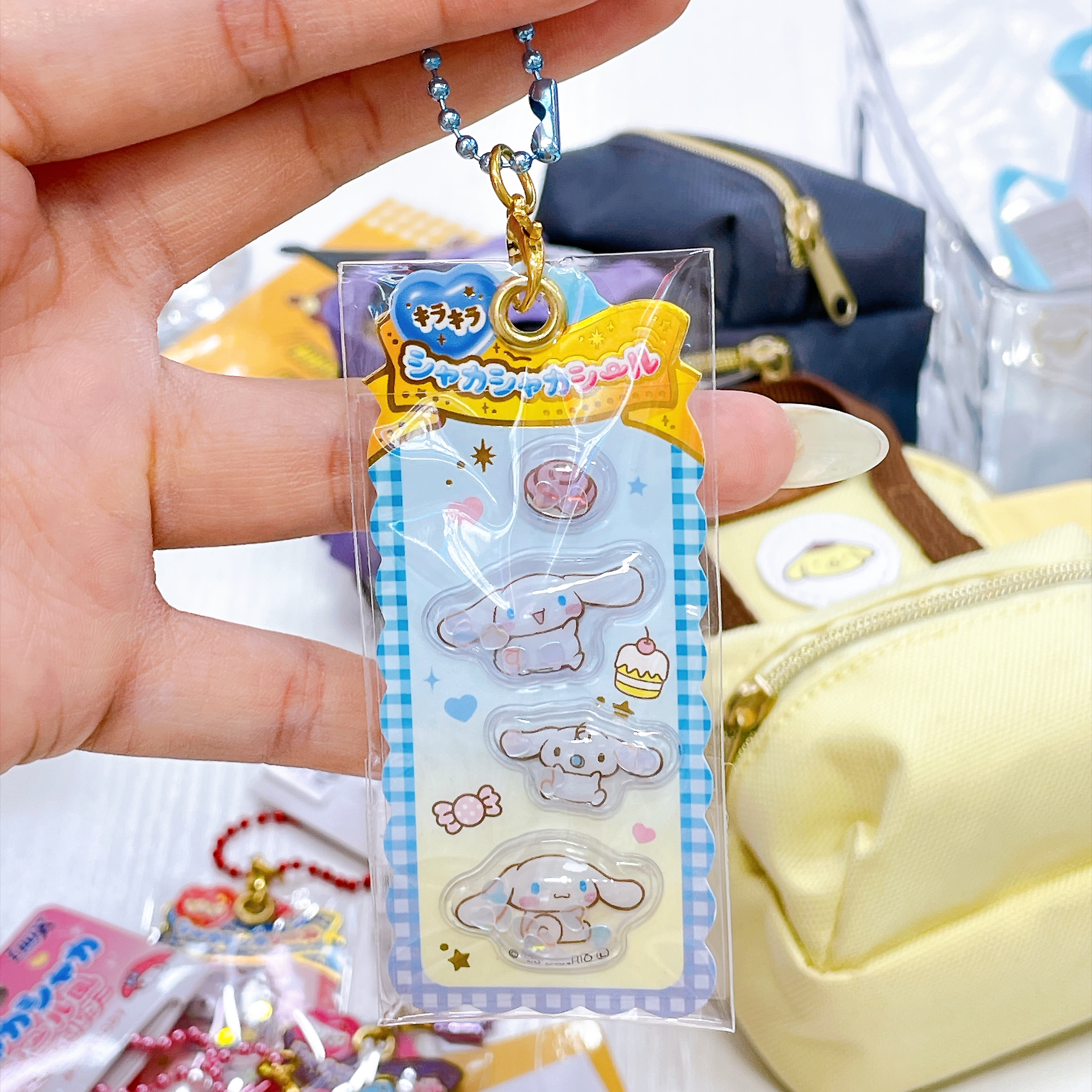 日本直送日本版Sanrio 鎖匙扣貼紙