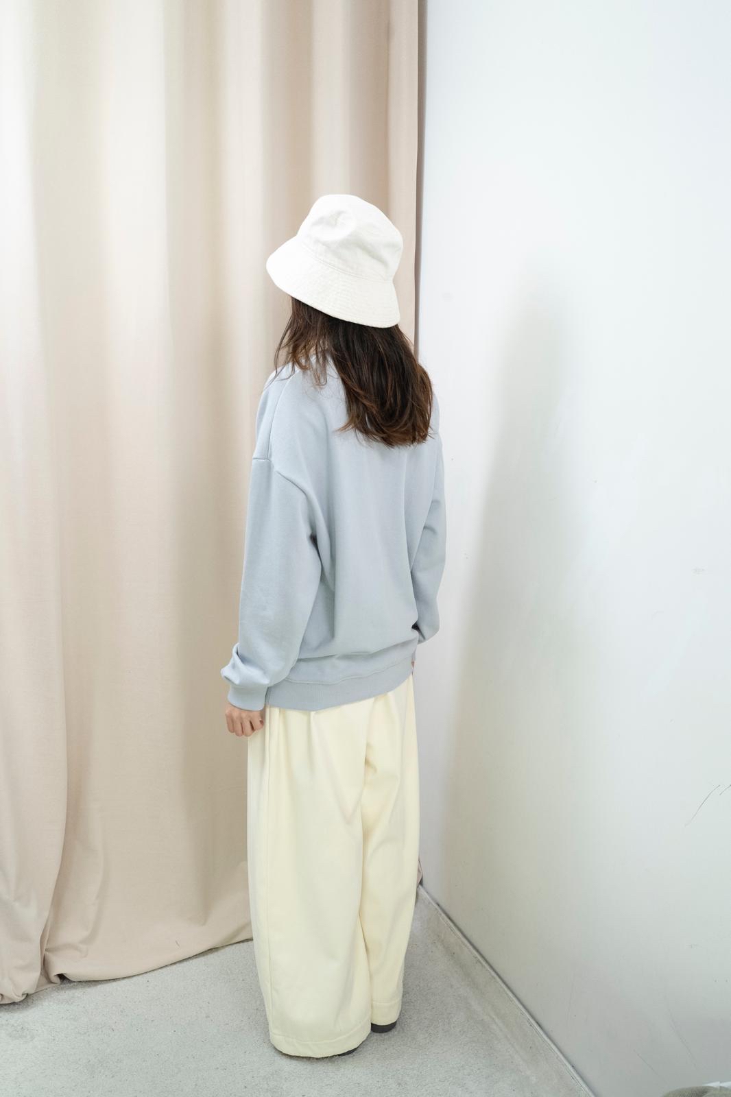 軟熟珠地衞衣（淡藍色）