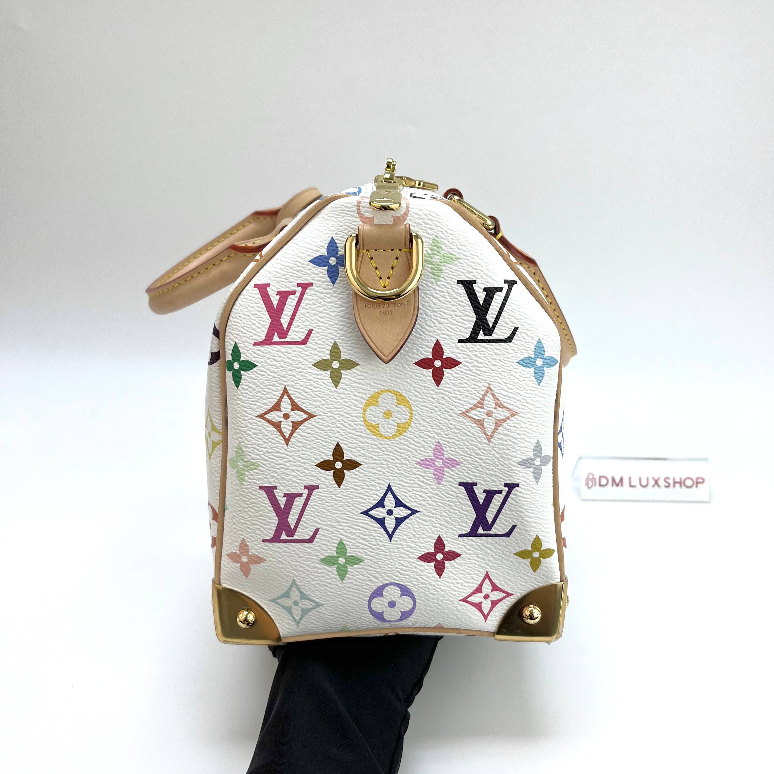 LV X TM Monogram Multicolor Speedy 25 GHW