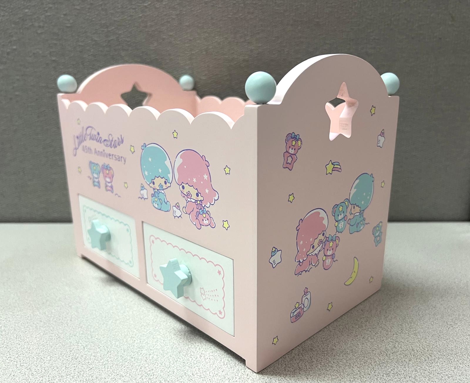 🎌日本直送🎌Little Twin Stars BB床造型木製收納架（$368