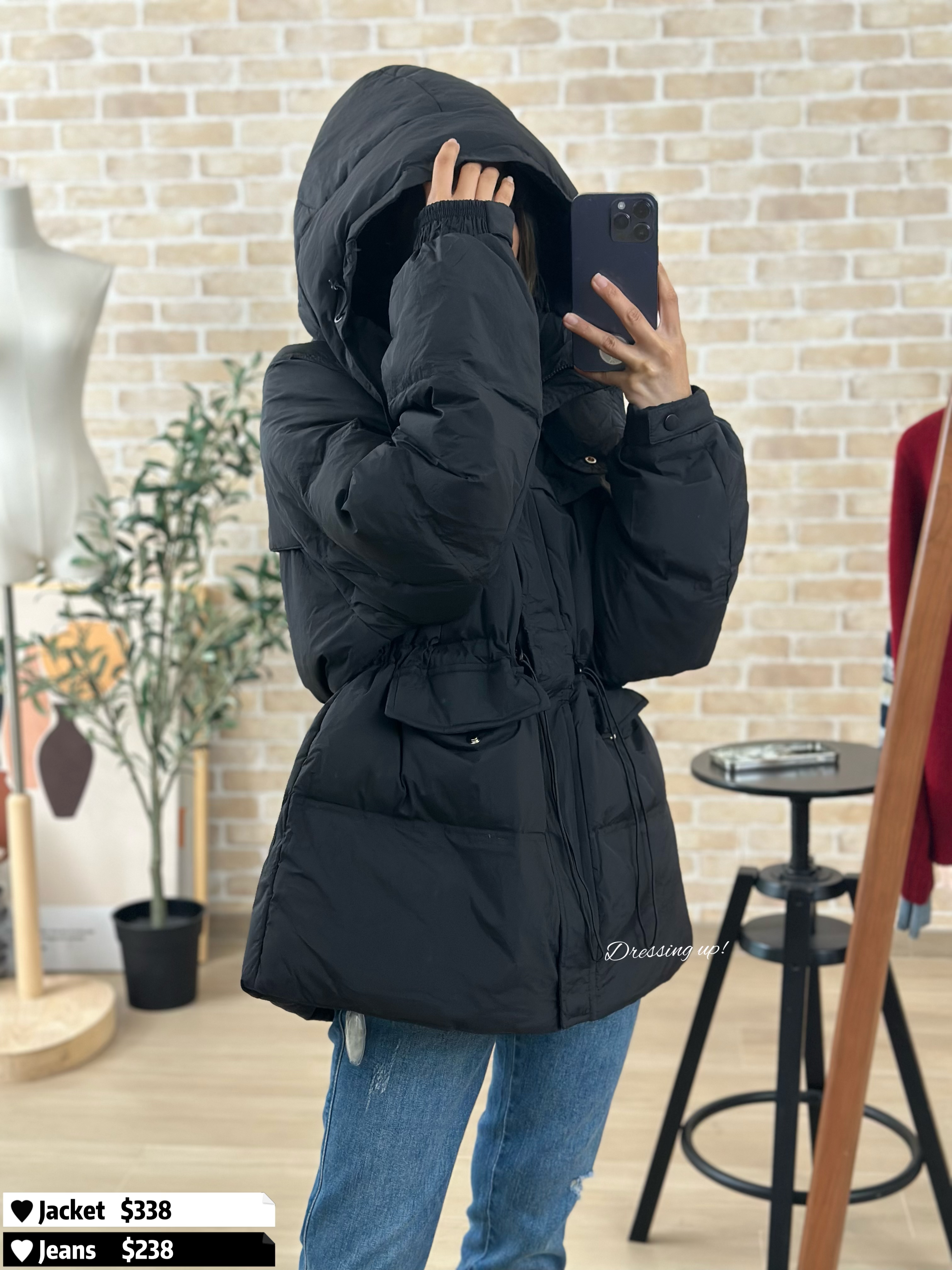  極輕羽絨｜有帽羽絨大褸