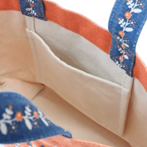 日本品牌🗾印度🇮🇳製造東歐傳統刺繡設計手拎帆布包現貨😍