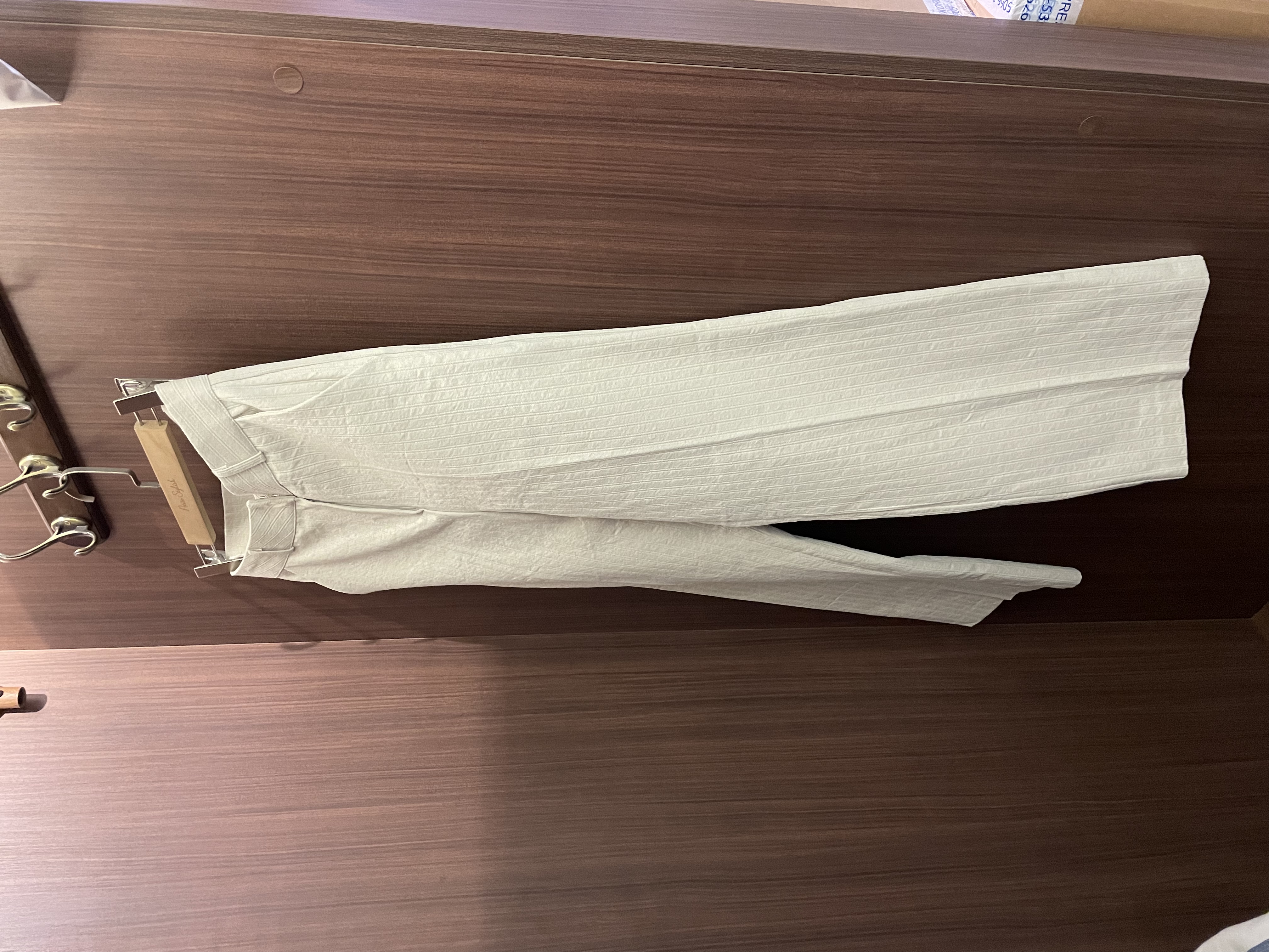 🍂RIBBED TWILL PANTS 