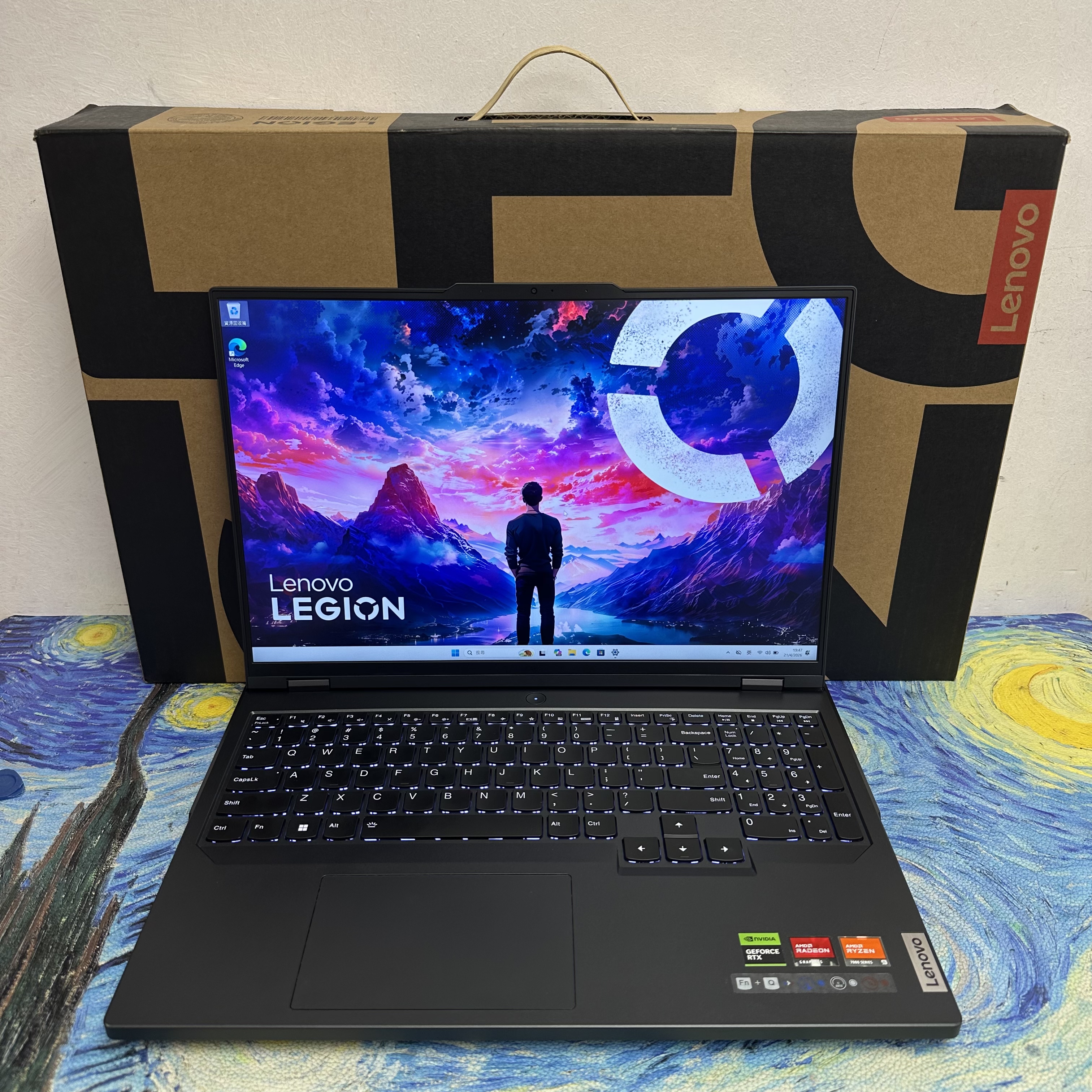 （全新Lenovo Legion RTX4070 頂級電競機✨)Lenovo Legion /AMD Ryzen 9 7945HX/32GB Ram/1TB SSD/16吋 2.5K Mon 240Hz/暢遊任何3A大作/ Gaming Laptop / GTA / Netflix / Office / PC /