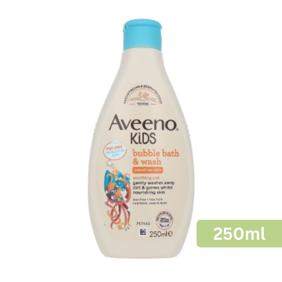 Aveeno - 小童燕麥滋潤舒敏泡泡沐浴露 (平行進口) (新舊包裝隨機發貨)