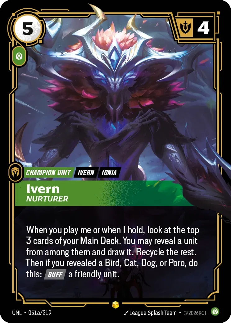 Unleashed - Showcase - Calm Rune (Set 3)