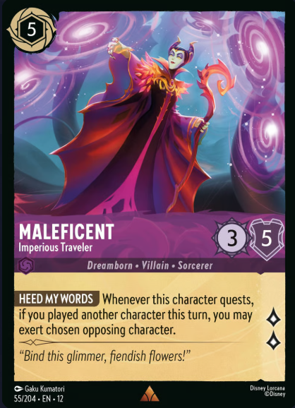 55/204 Maleficent - Imperious Traveler R