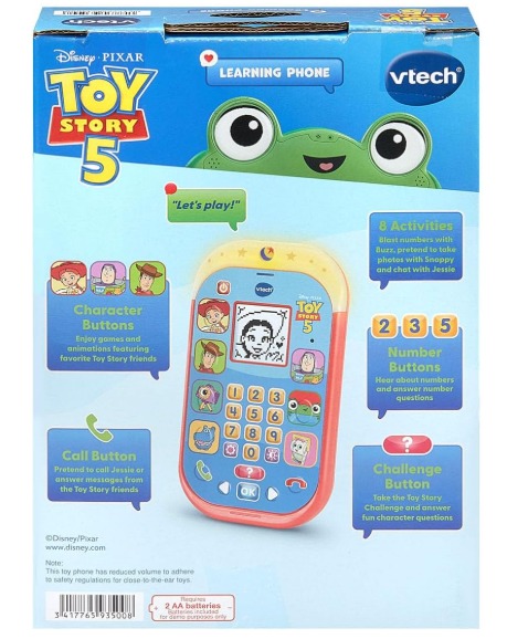 美國直送🇺🇸 VTech 迪士尼反斗奇兵5 學習電話