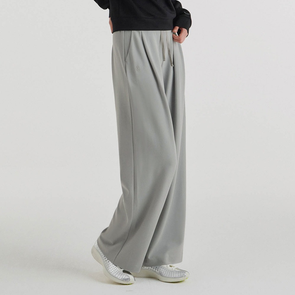 【返工去街街之選】預購_FFWSPT136 All Day Move String Semi-Wide Pants by front2line