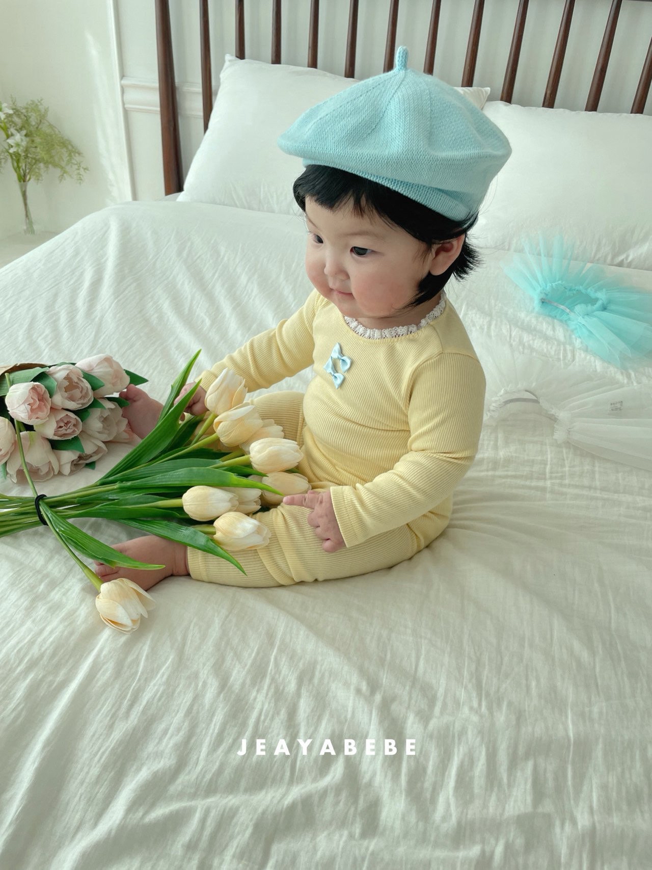 🇰🇷jeayabebe set (tee+pants)