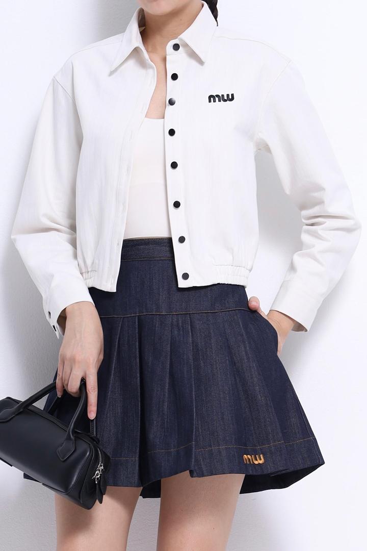 独家刺绣MW字母长袖上衣 2692